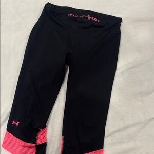 Under Armour Breast Cancer Awareness Leggings-MED